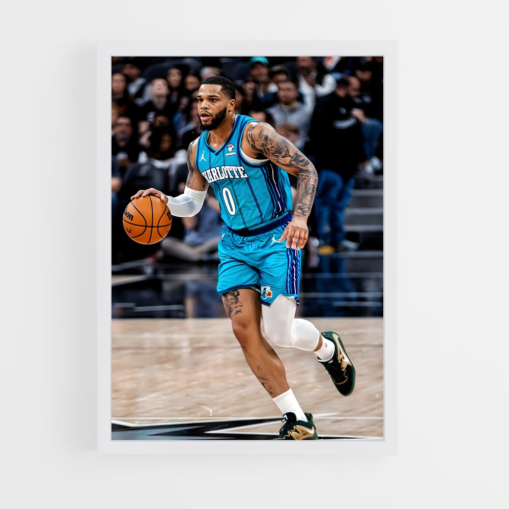Poster Envolée Urbaine – affiche Basketball (vue 3)